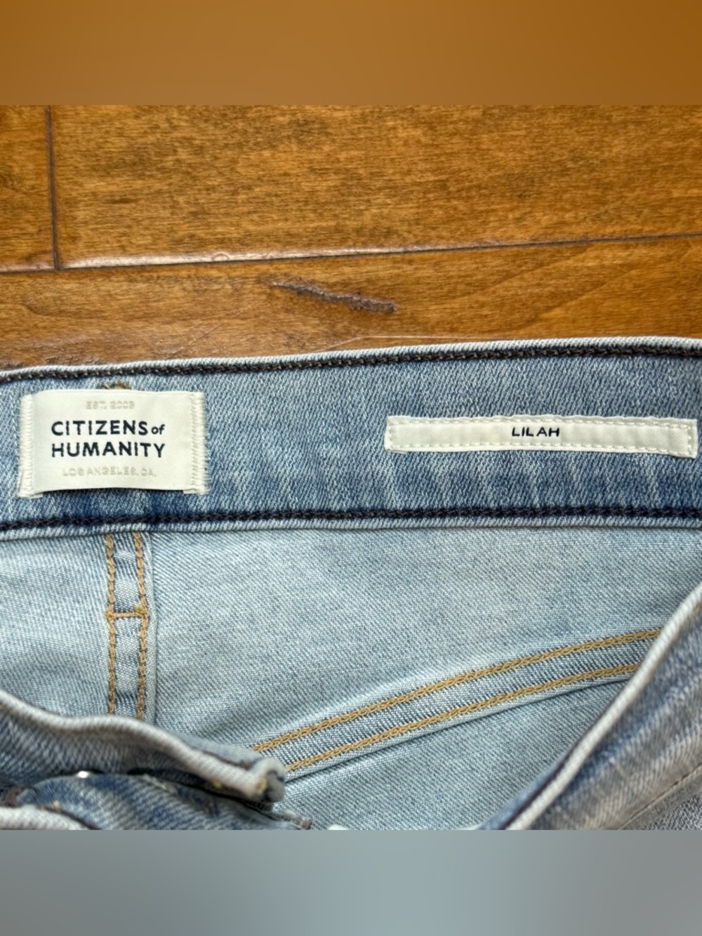 Citizens of Humanity Lilah Flare Jeans Light Wash 26 High Rise - Picture 8 of 12